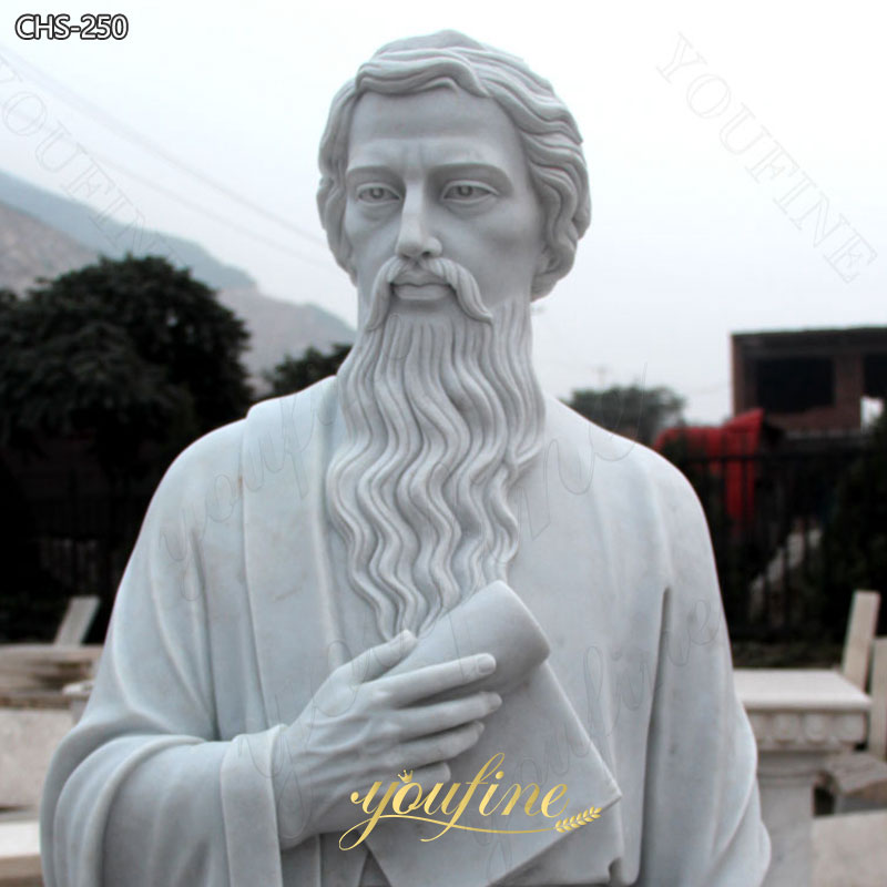 Marble Saint Paul the Apostle Statue