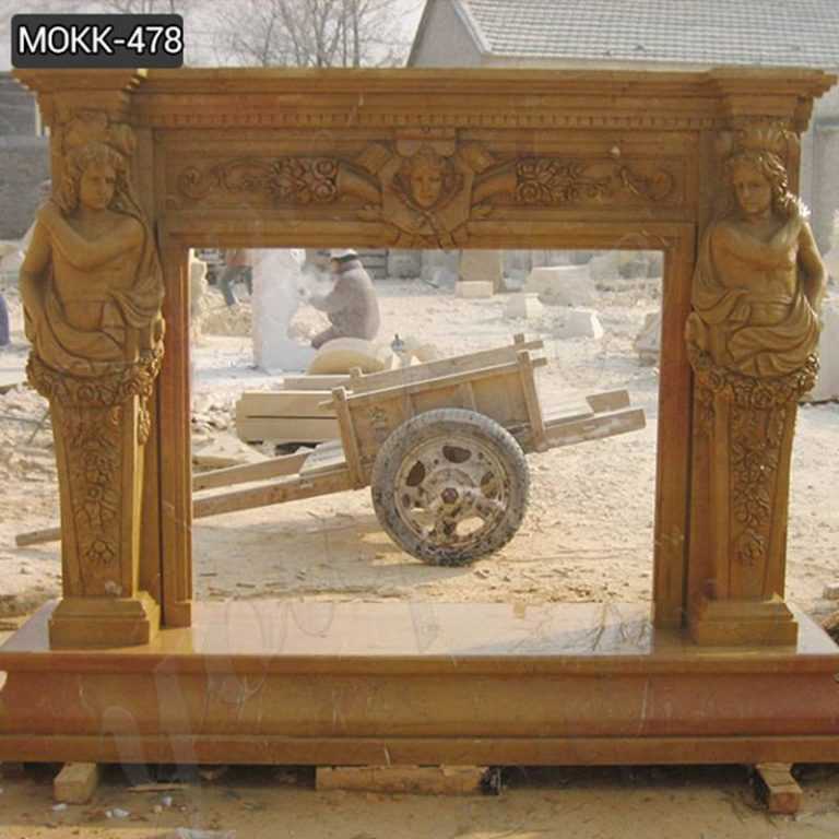 Marble Fireplace-marble Stone Fireplace Mantel,fireplace Surrounds 