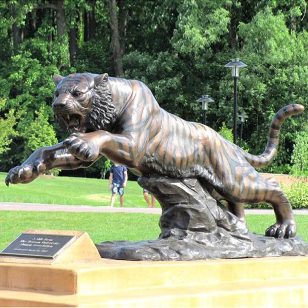 Large Bronze Tiger Statue for Sale for Outdoor Decor BOKK-783 - YouFine ...