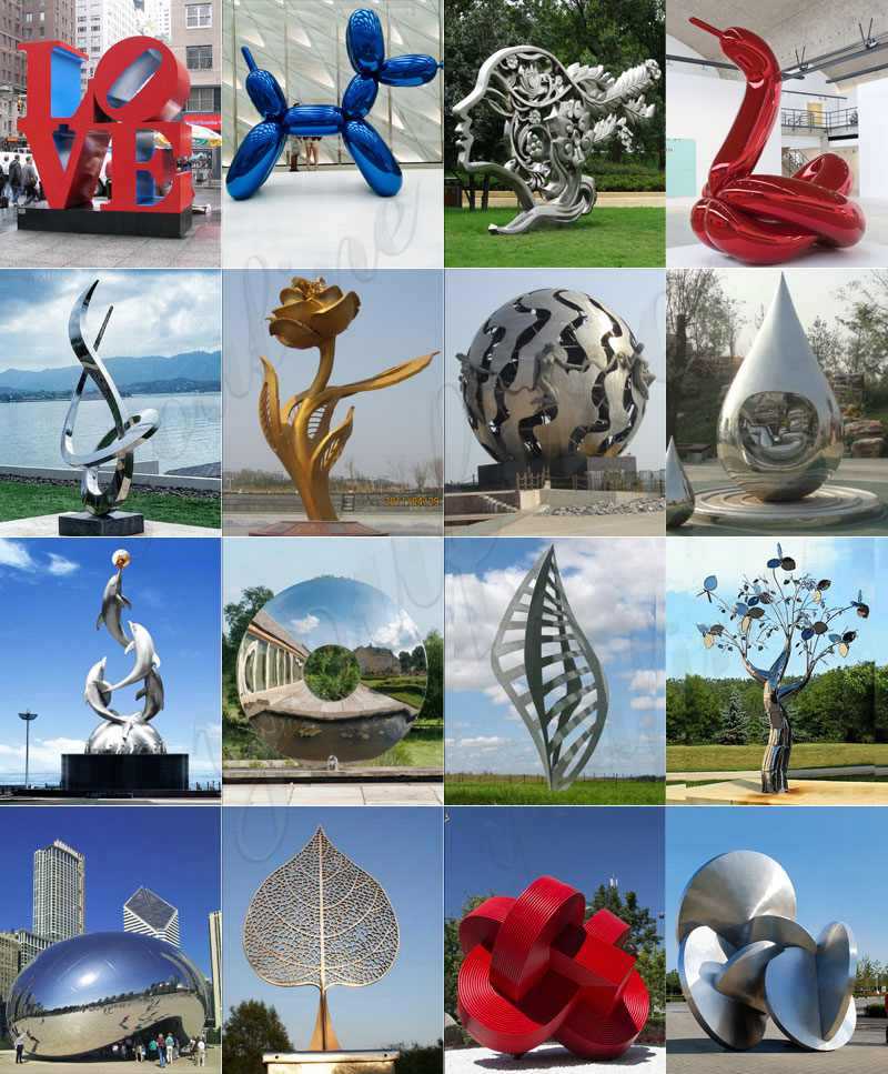 stainless steel sculpture manufacturer