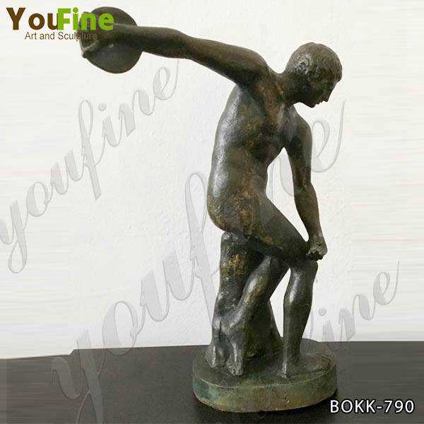 Discobolus Bronze Art Statue for Sale