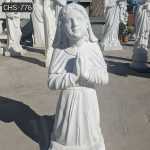 Hand Carved Saint. Bernadette Marble Statue for Sale CHS-776 - YouFine ...