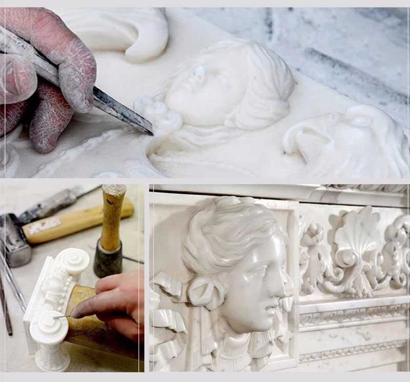 process of Saint. Mary Marble Sculpture Online