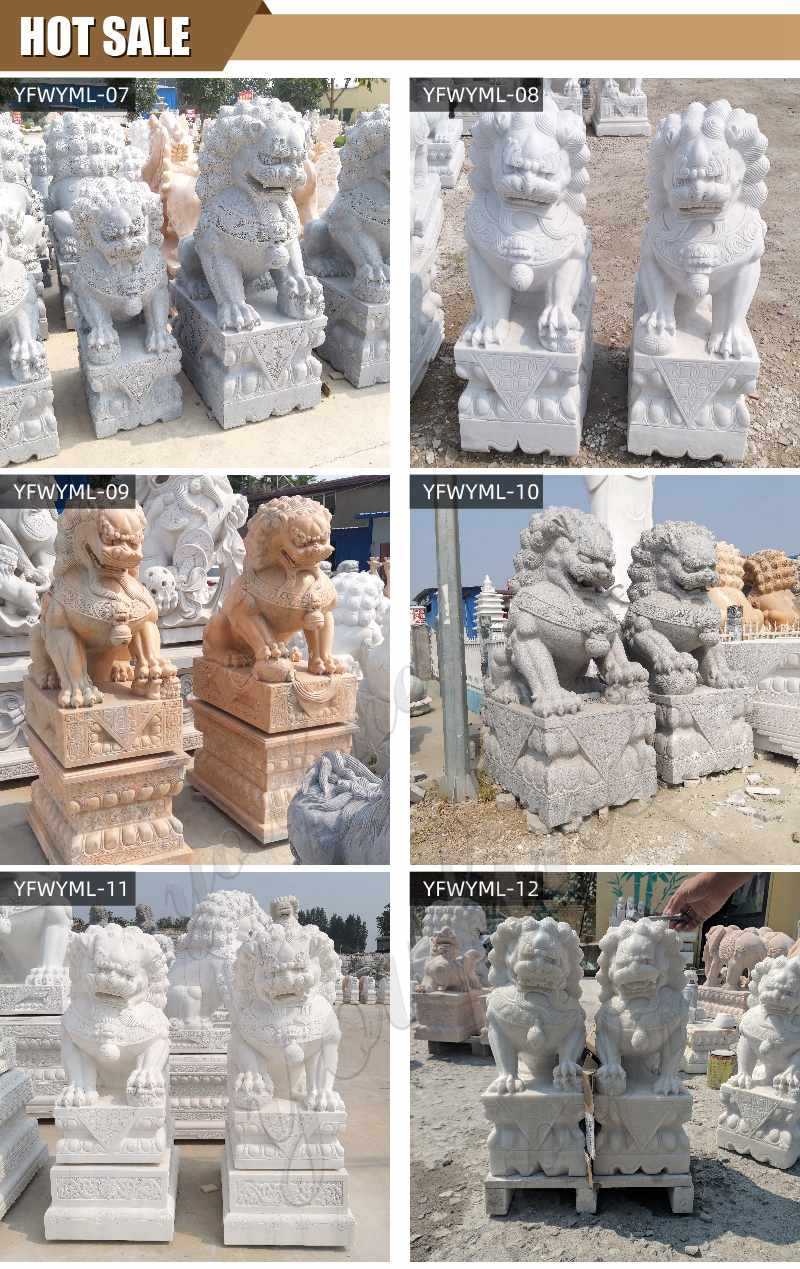 stone lion statue for sales