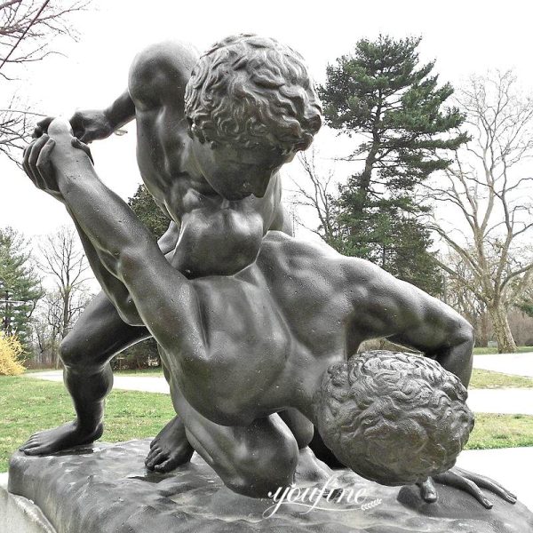 Famous Bronze Greco-Roman Wrestlers Statue for Sale BOKK-807