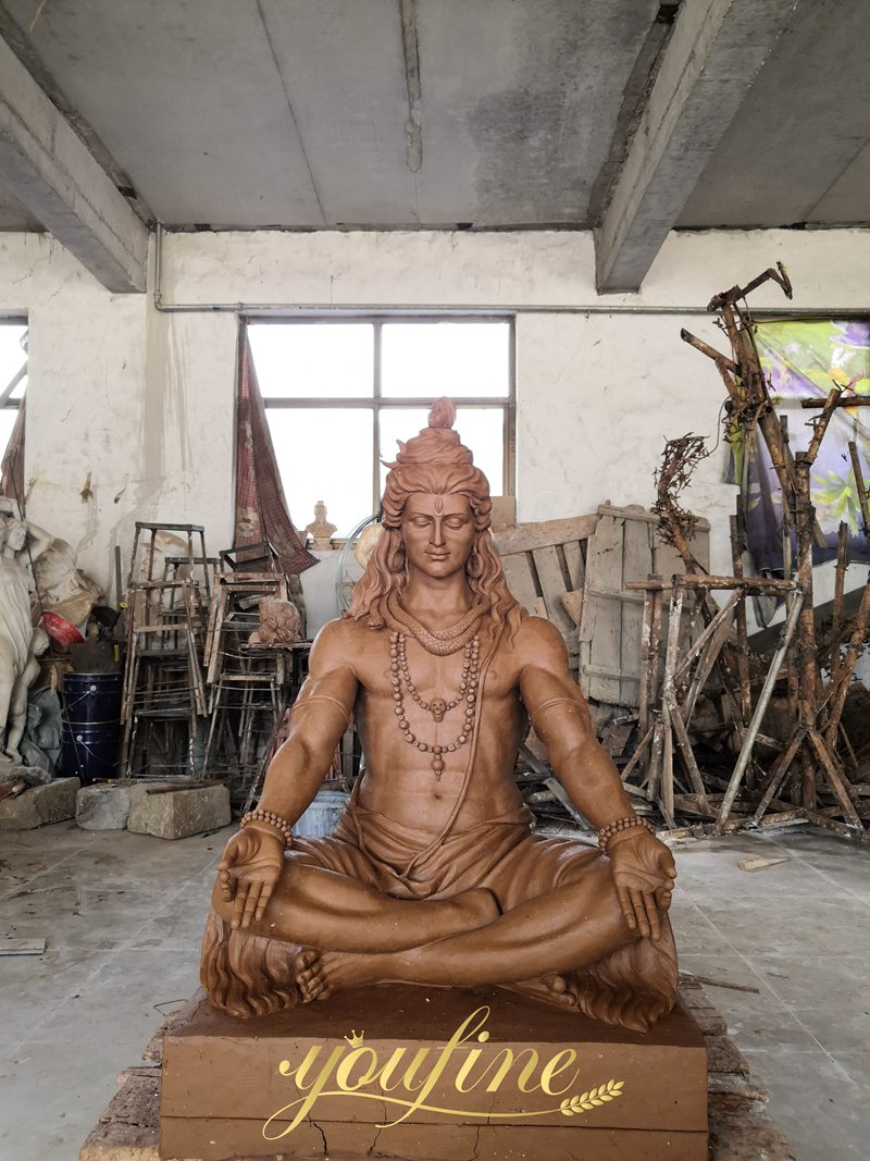 White Marble Shiva Statue for Sale3