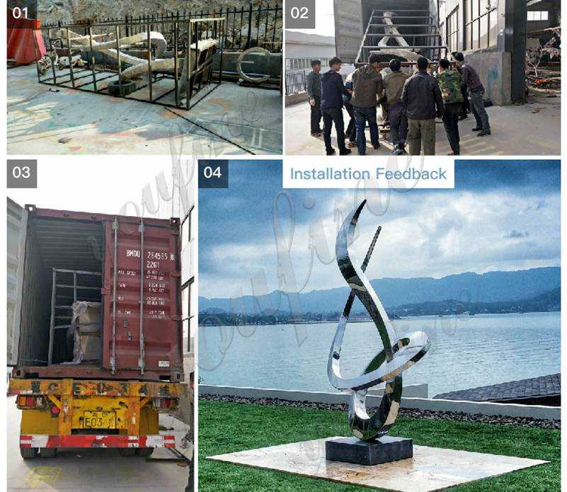 packing of stainless steel sculpture factorypacking of stainless steel sculpture factory