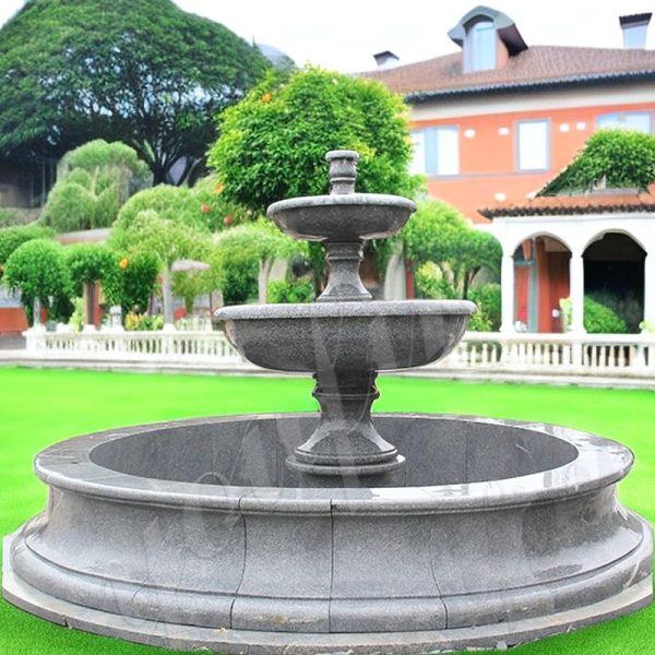 tiered water fountain