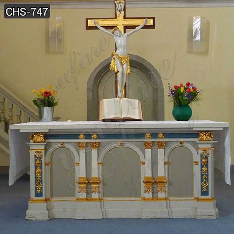 Custom Made Catholic Church Marble Altar Table for Sale CHS-747 - YouFine