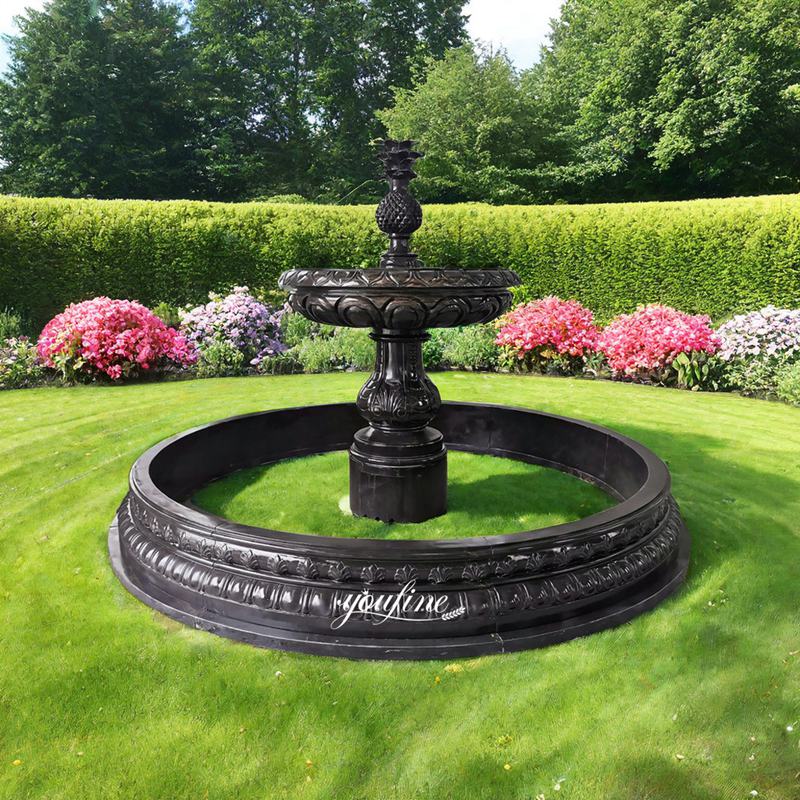 tiered water fountain