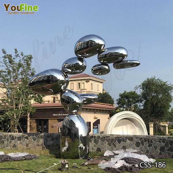 Contemporary Large Abstract Metal Lawn Sculpture Suppliers