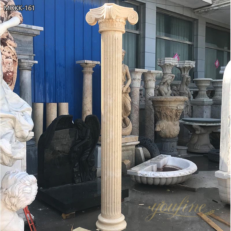 Large Antique Greek Architecture Columns