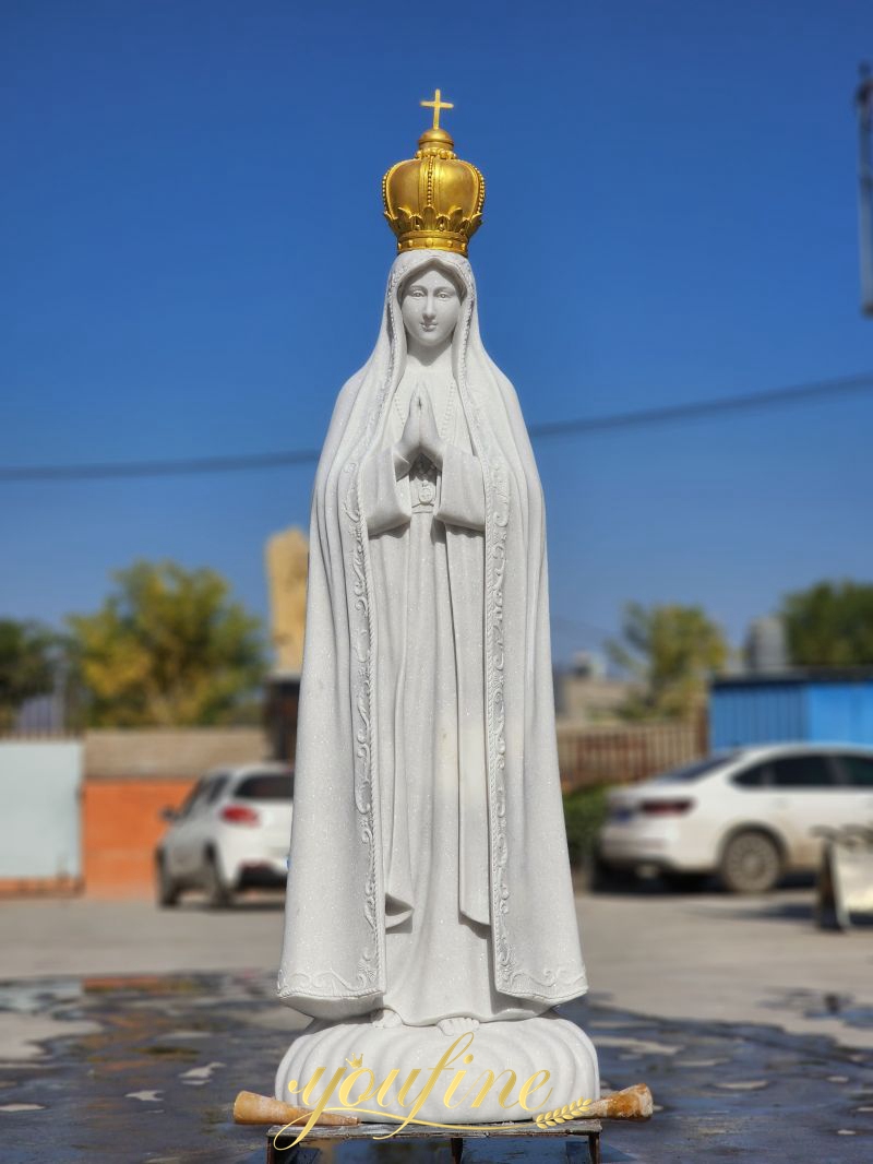 Our Lady of Fatima with Crown Statue