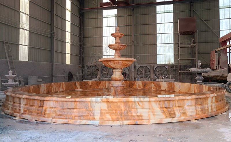 Tiered Marble Fountain