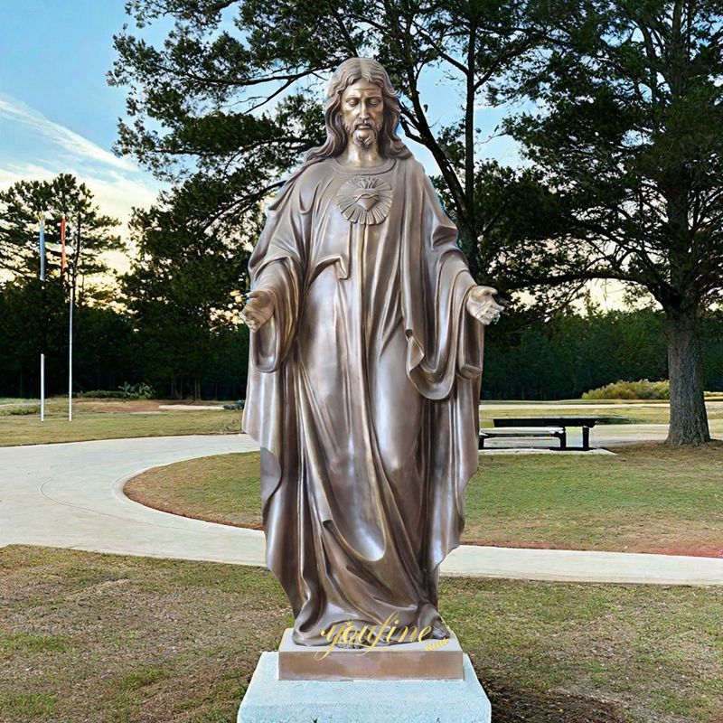 famous bronze jesus sculpture