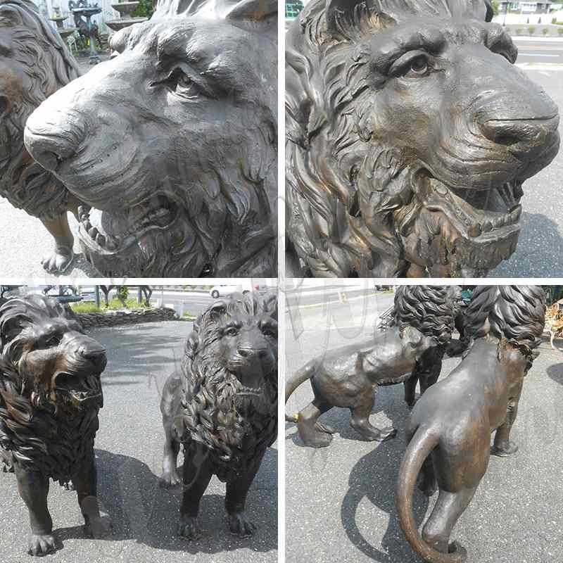 Bronze Animal Statue of Lion