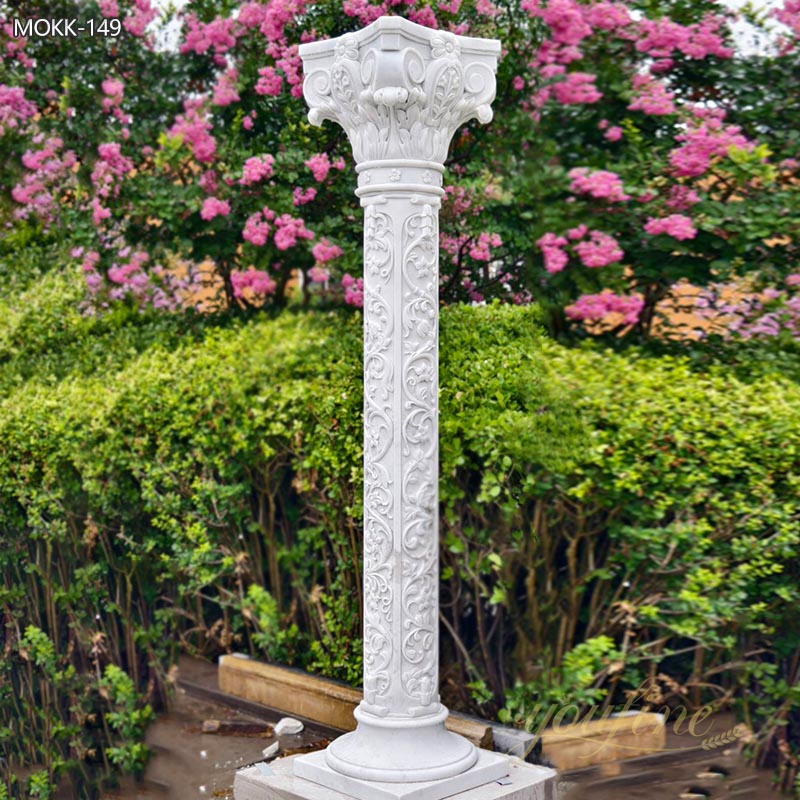 Marble Corinthian White Columns for Wedding