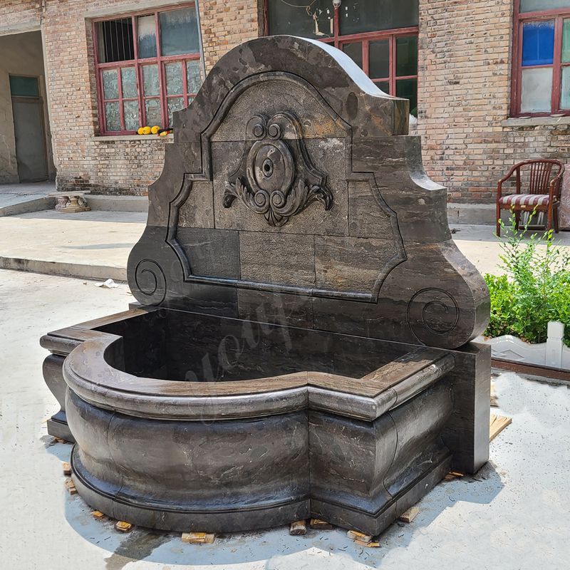 Antique wall fountain outdoor