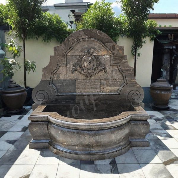 Antique water feature wall outdoor