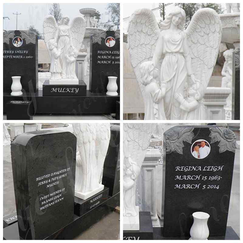 weeping angel headstones for graves