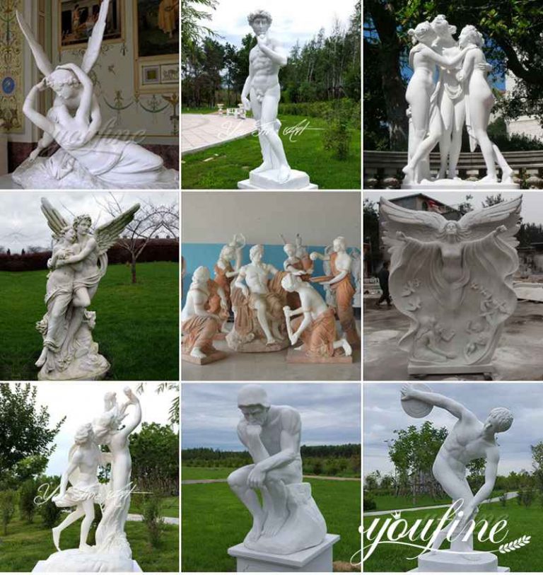 Outdoor Life Size Marble Figure Garden Statues For Sale Mokk 783 Youfine Sculpture 0972