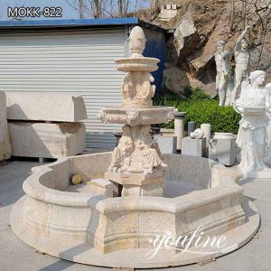 Outdoor Garden Tiered Marble Water Fountain for Sale-YouFine