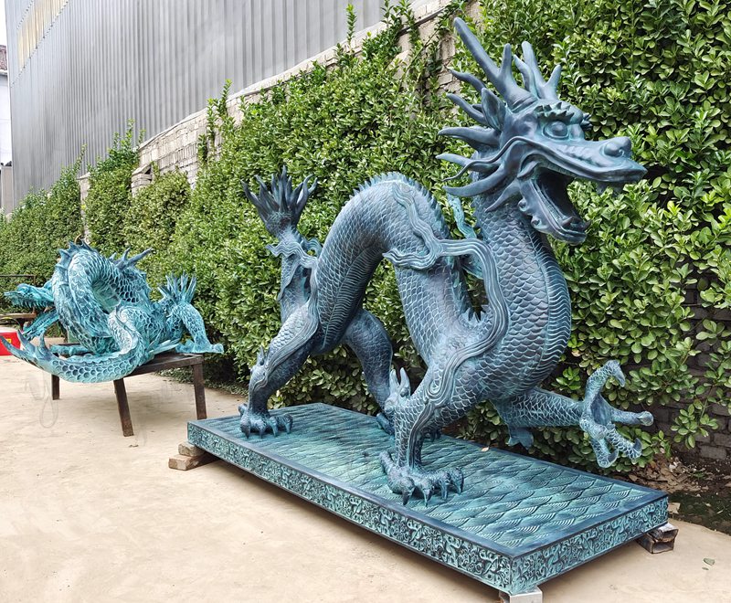 dragon fountain garden sculpture