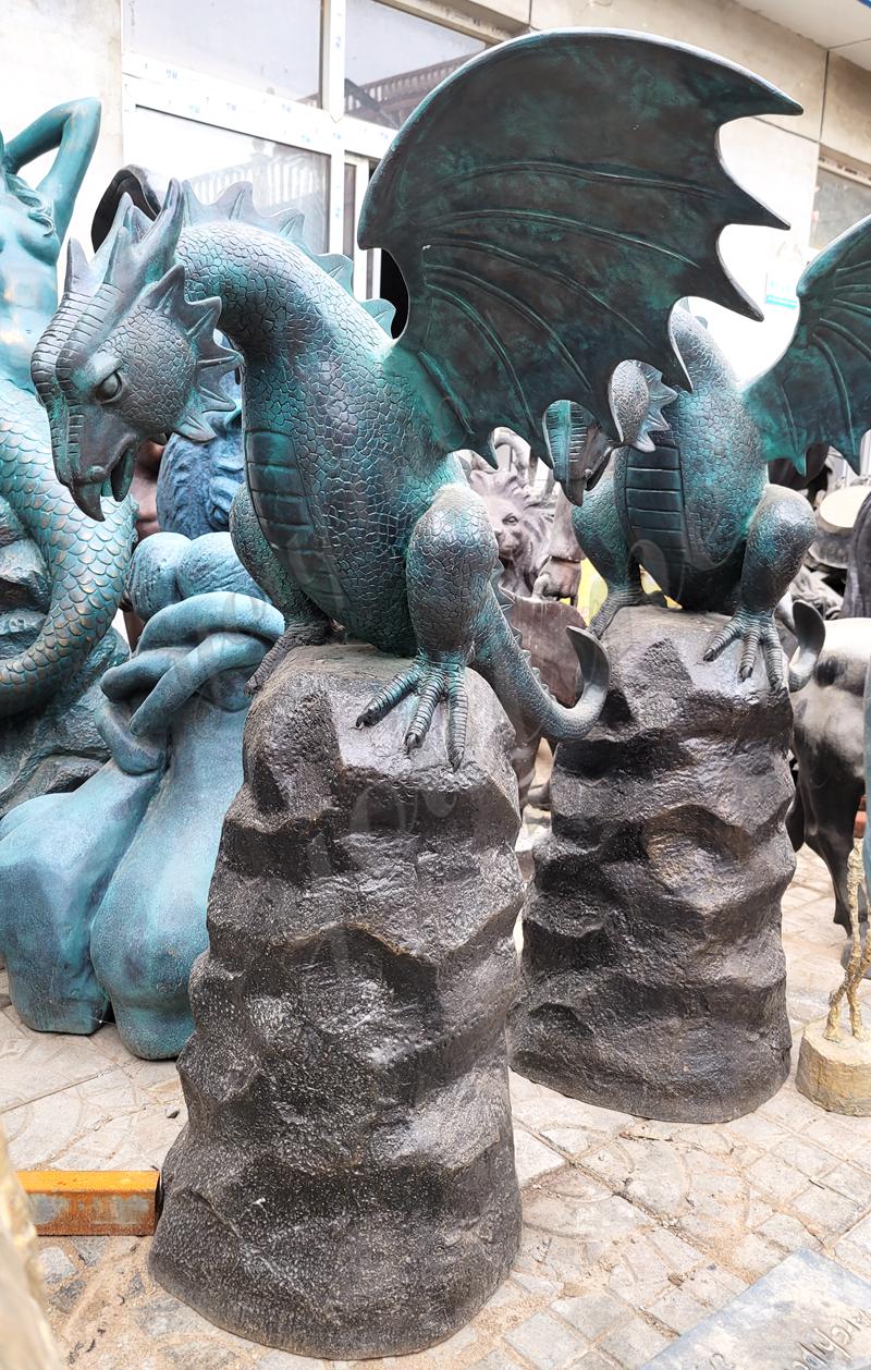 large dragon water fountain