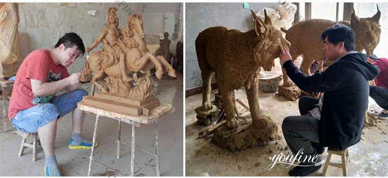 Bronze animal garden statue for sale