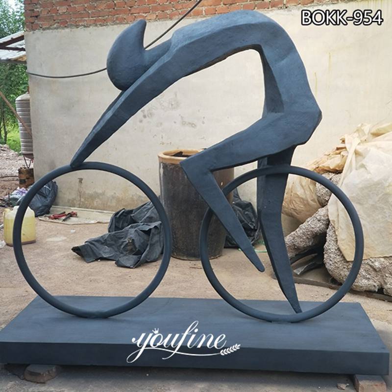 Bronze bicycle 2024 sculpture