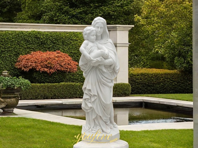 Mary and Baby Jesus Statue