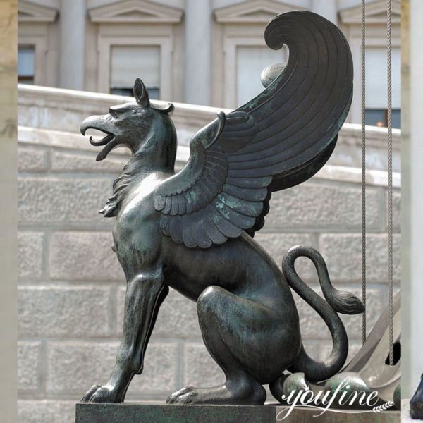 Life-size Bronze Griffin Statue for Sale Outdoor Garden Decor BOK1-131 ...