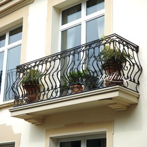 Popular wrought iron modern balcony railing designs cantilever balcony ...