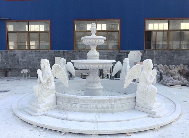 Marble angel fountain for sale