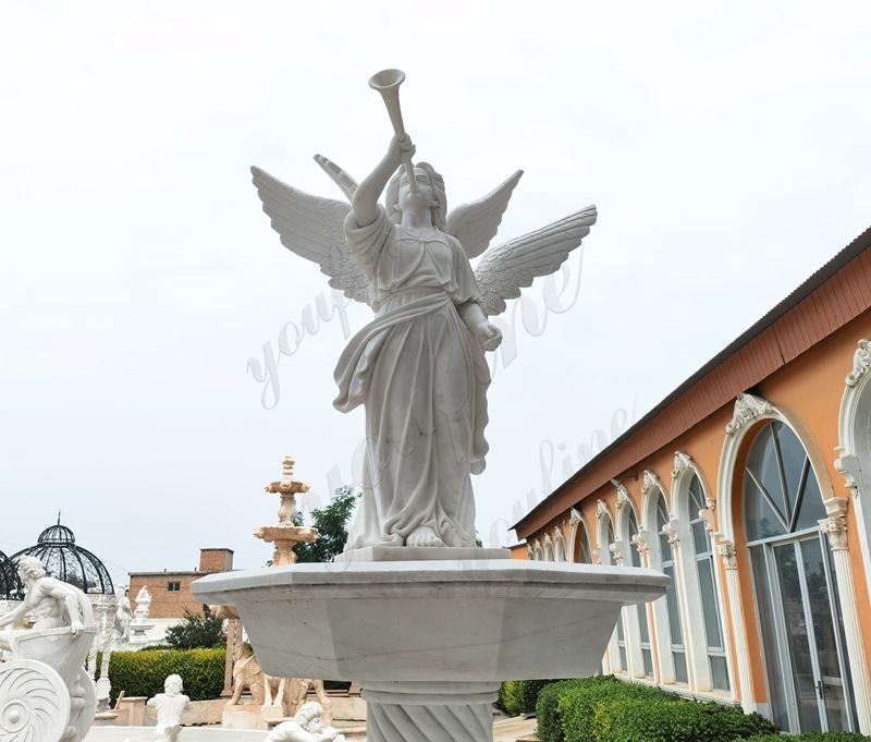 angel water fountain