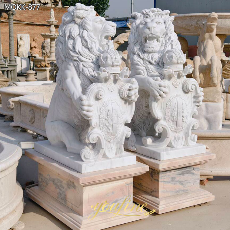 Marble Lion Statue for Outside