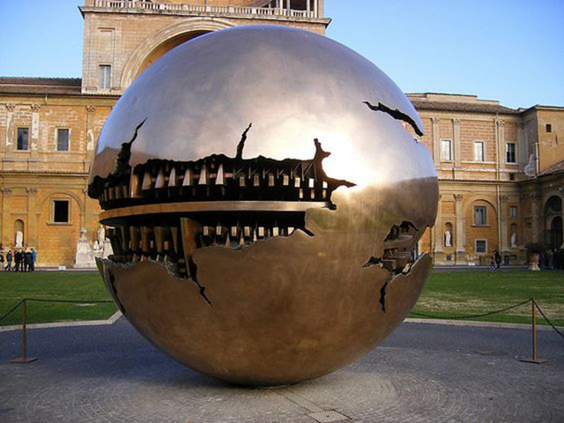 Sphere within Sphere Sculpture Modern Art Decor Supplier CSS-694 - YouFine