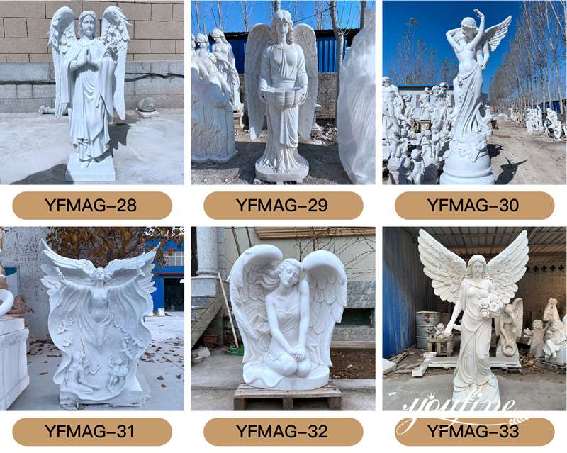 marble angel statue - YouFine Sculpture