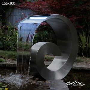 Modern Stainless Steel Water Fountain Manufacturer CSS-300 - YouFine