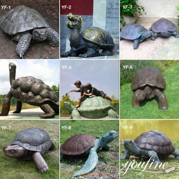 Bronze Giant Tortoise Statue Garden Outdoor Decor for Sale BOK1-193 ...