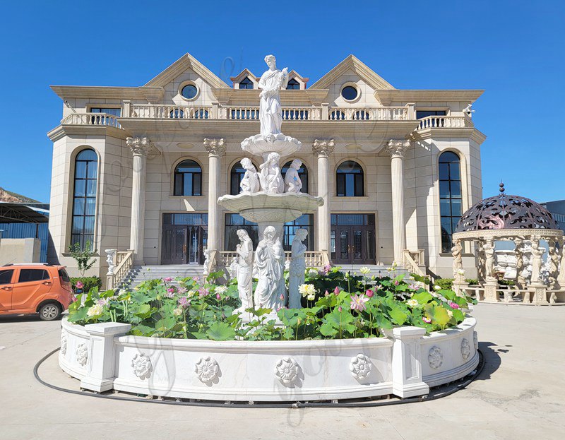 Marble fountain