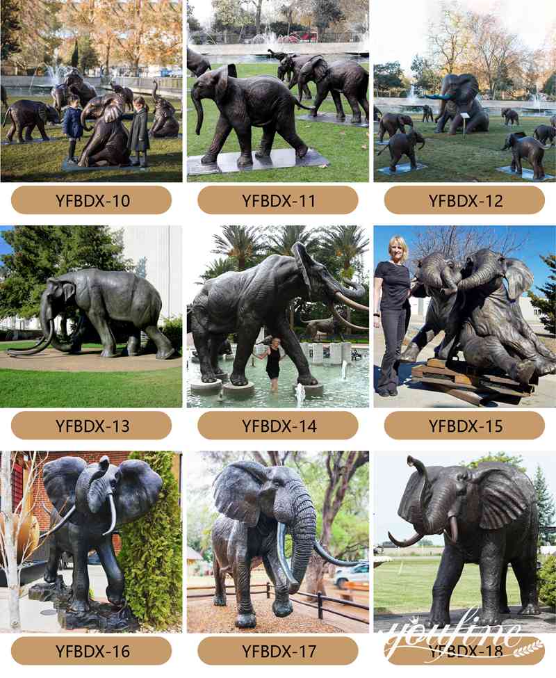 More Elephant Statue Modeling: