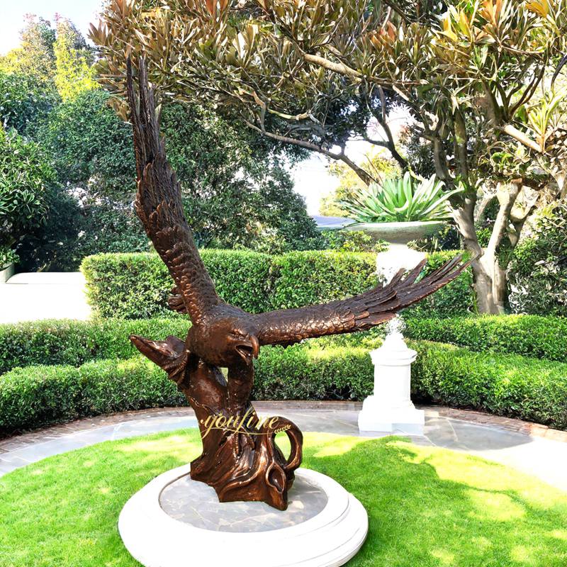 eagle bird statue for outdoor