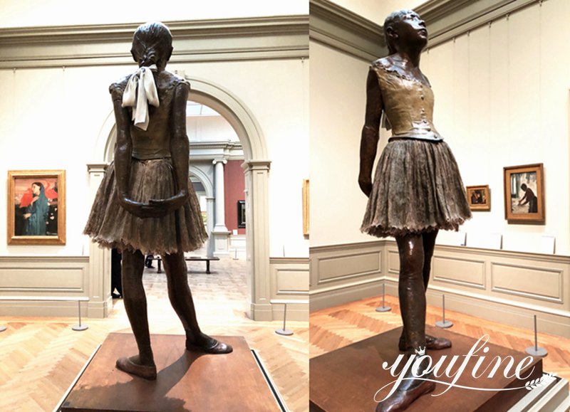 MFA Museum of Fine Arts Degas Little Dancer Brass Ballerina