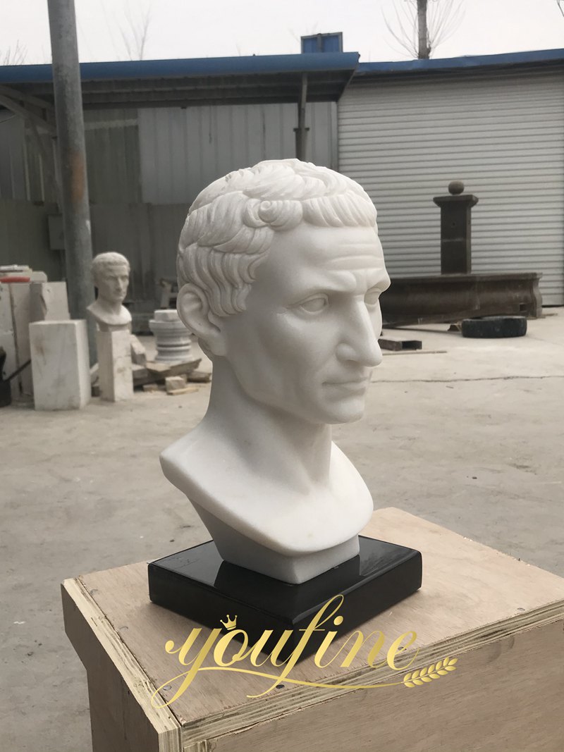 Marble Julius Caesar Bust Statue 5