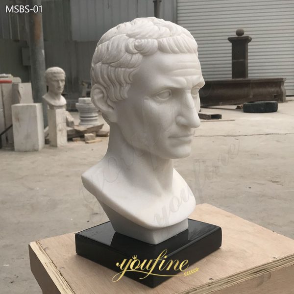 Marble-Julius-Caesar-Bust-Statue-Indoor-Decoration