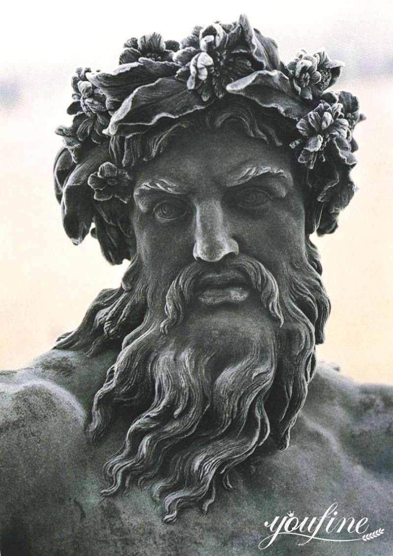 cronus greek god statue