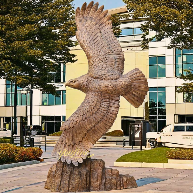 Flying Eagle Statue