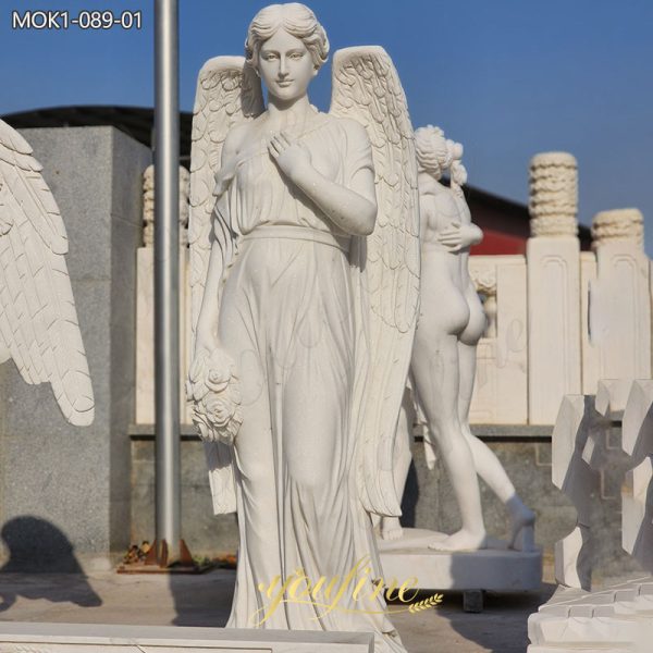 Life-Size-Angel-Statues-Marble-for-Outdoor-Decor-2