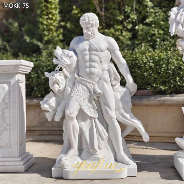 Life Size Farnese Hercules Statue Marble Statue Chinese Supplier MOKK-75